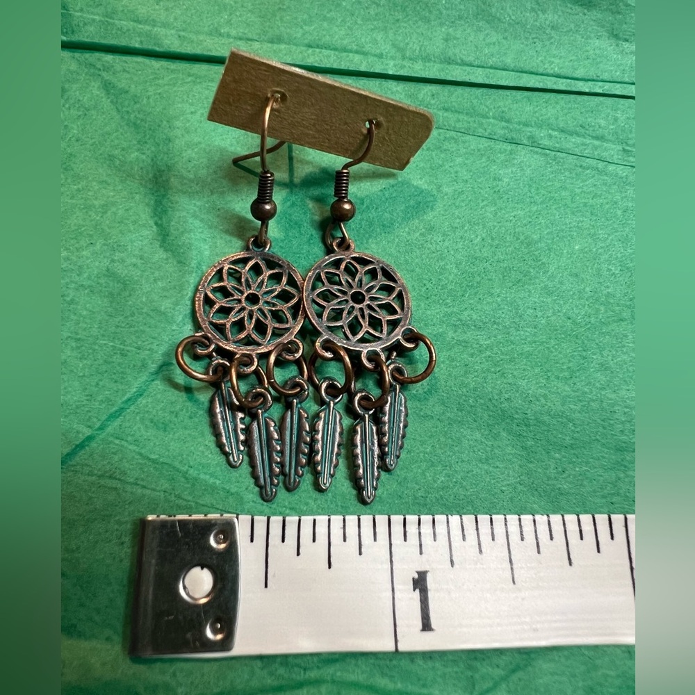 Dream catcher earrings - Picture 2 of 2